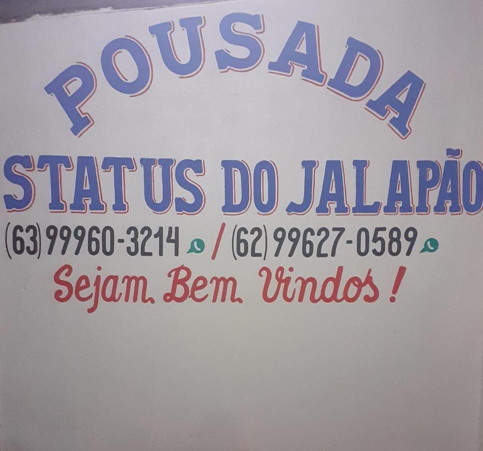 Pousada status jalapao Hotel Mateiros Bagian luar foto