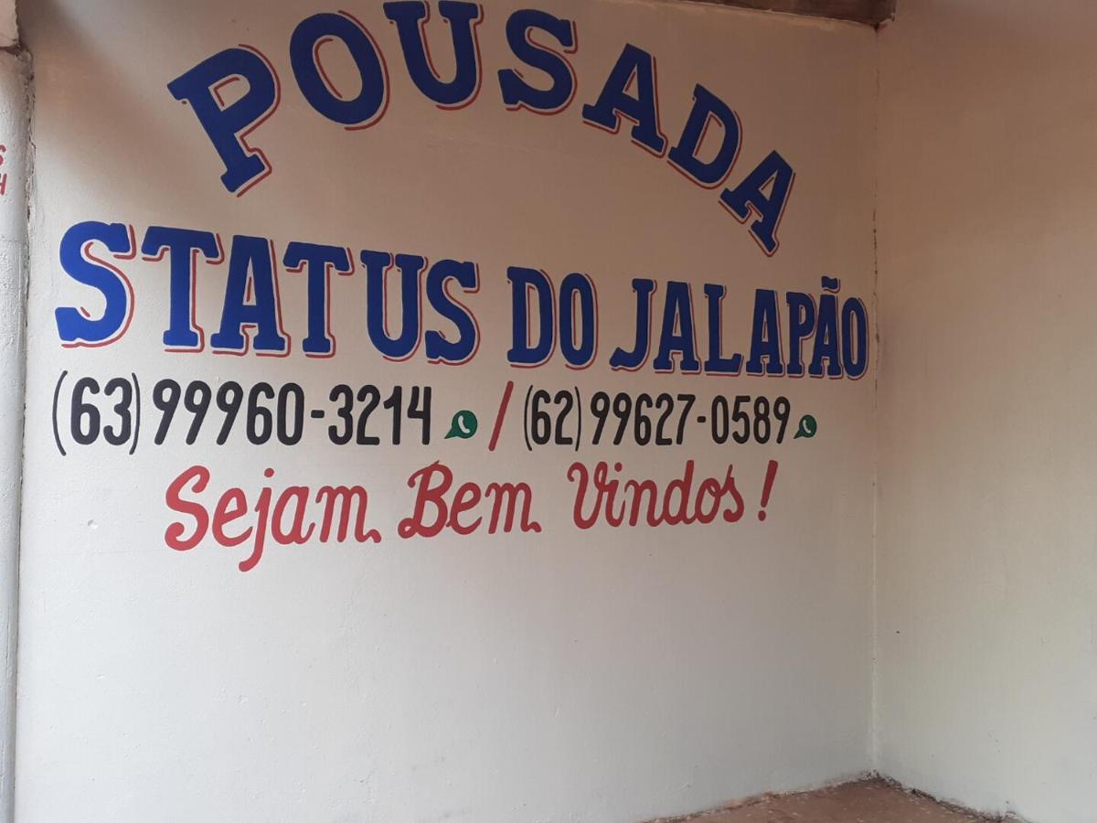 Pousada status jalapao Hotel Mateiros Bagian luar foto